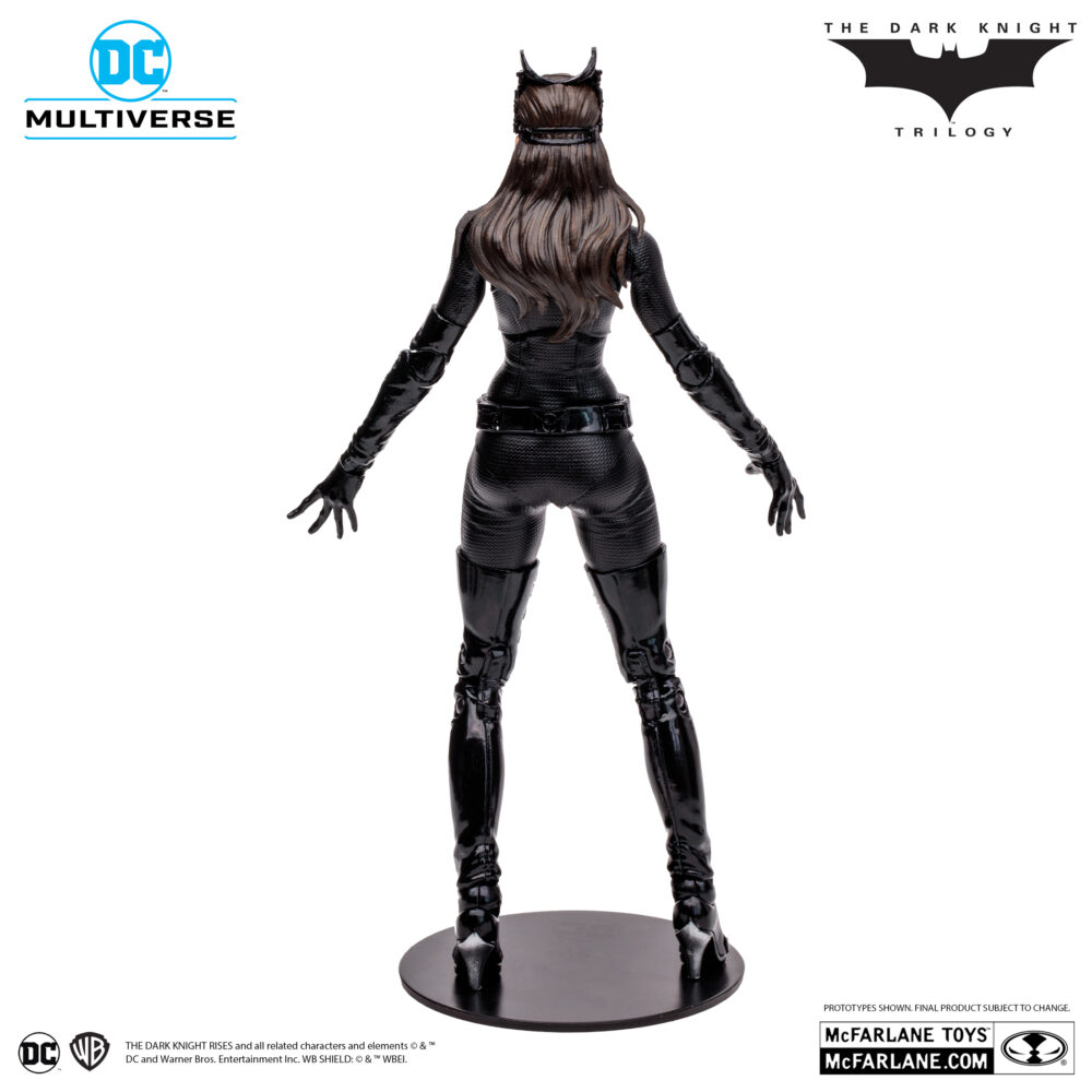 Figura de acción articulada de 18 cm del personaje CATWOMAN DC MULTIVERSE PLATINUM EDITION (THE DARK NIGHT RISES) de MCFARLANE TOYS