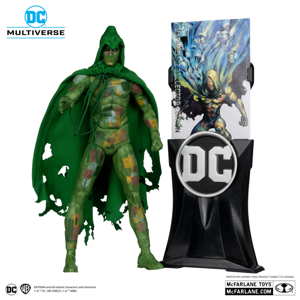 Figura de acción articulada de 16 cm del personaje RAGMAN SHADOWPACT DC MULTIVERSE de MCFARALANE TOYS