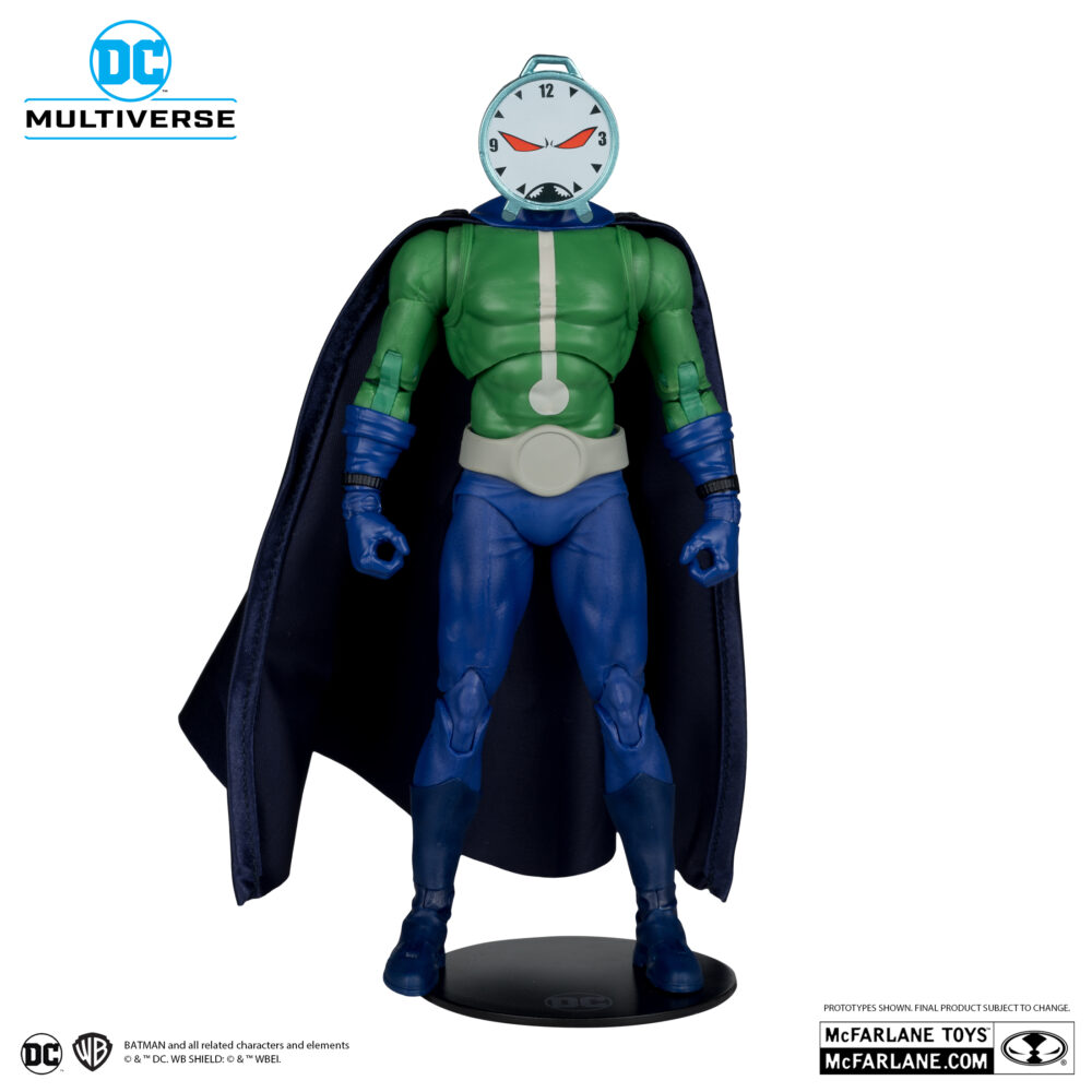 Figura de acción articulada de 16 cm del personaje CLOCK KING DC MULTIVERSE PLATINUM EDITION de MCFARLANE TOYS