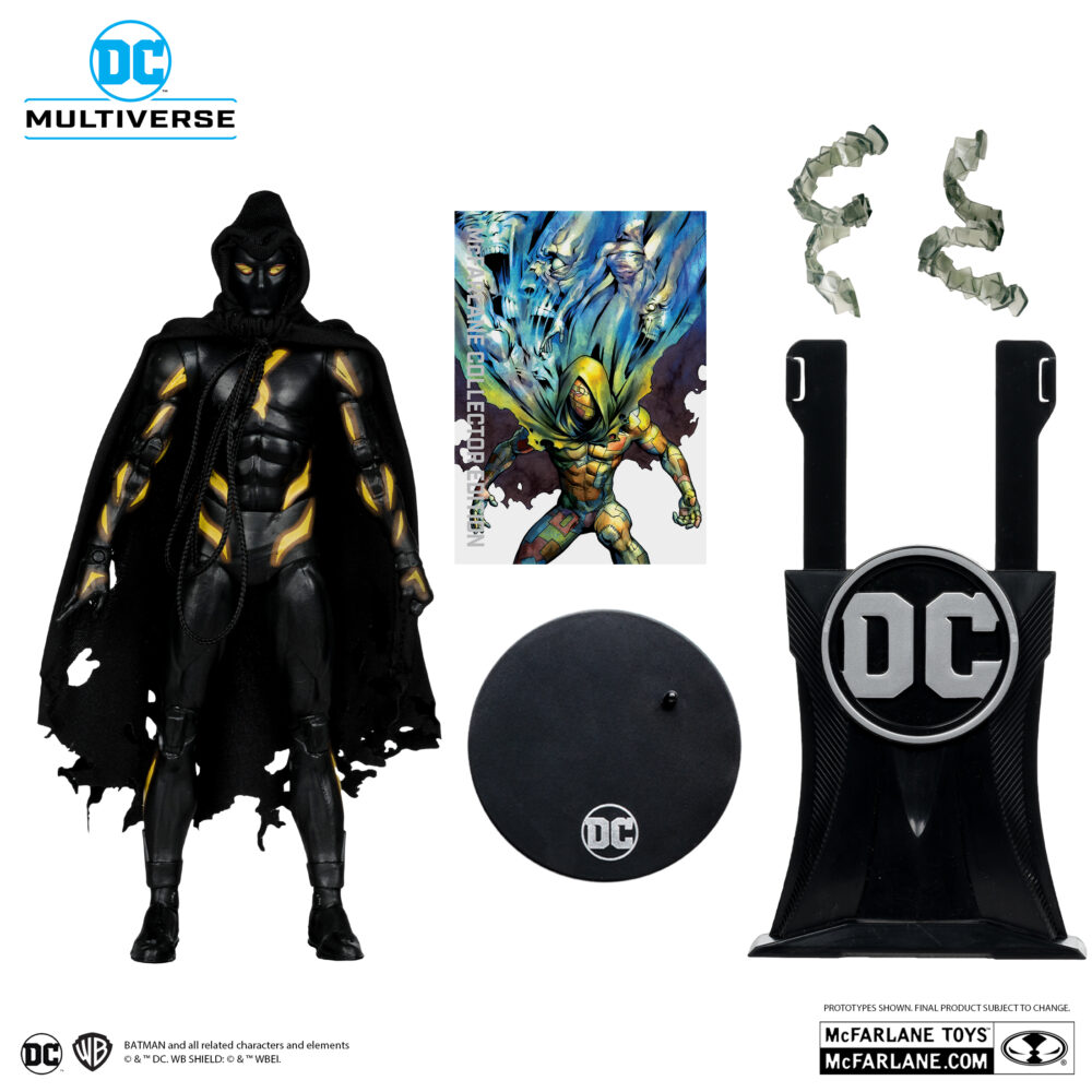 Figura de acción articulada de 16 cm del personaje RAGMAN SHADOWPACT DC MULTIVERSE PLATINUM EDITION de MCFARLANE TOYS