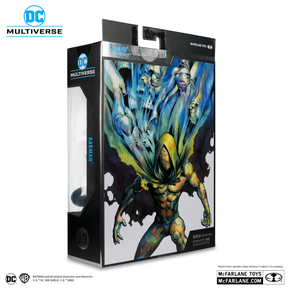 Figura de acción articulada de 16 cm del personaje RAGMAN SHADOWPACT DC MULTIVERSE PLATINUM EDITION de MCFARLANE TOYS