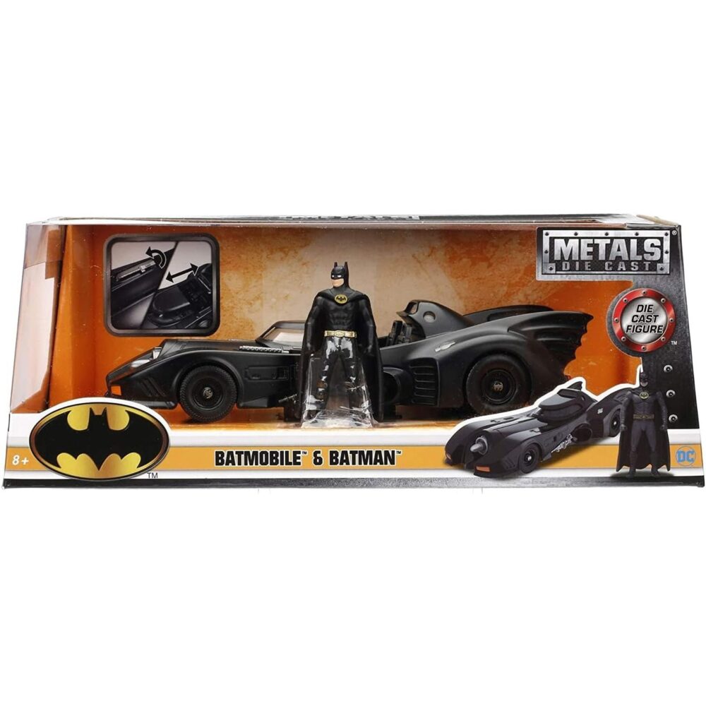 BATMAN & BATMOBILE 1989 SET 1/24