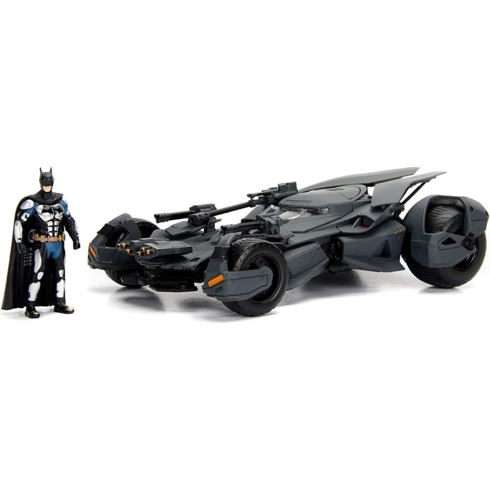 BATMAN & JUSTICE LEAGUE BATMOBILE SET 1/24