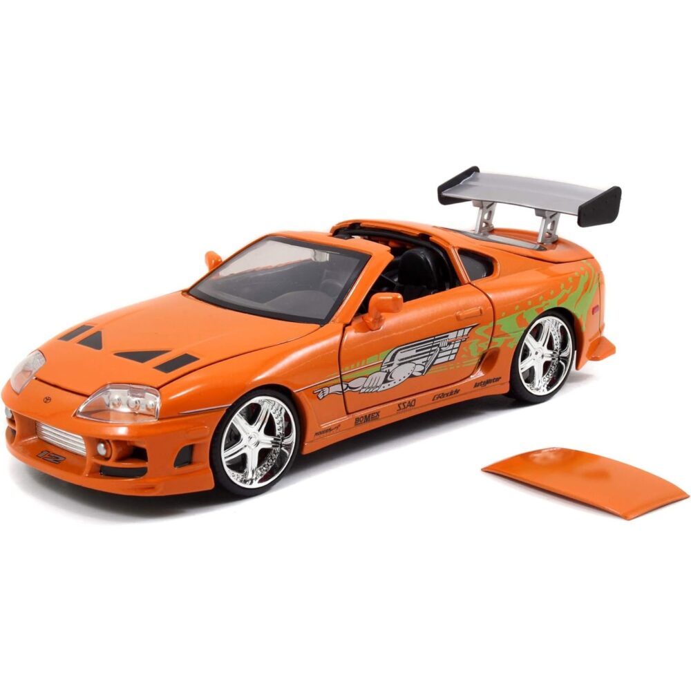 BRIAN & TOYOTA SUPRA SET 1/24 SCALE FAST & FURIOUS