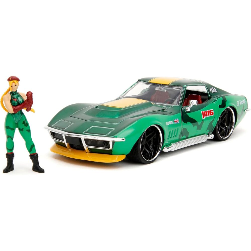 CAMMY & 1969 CHEVROLET CORVETTE SET 1/24 SCALE STREET FIGHTER II