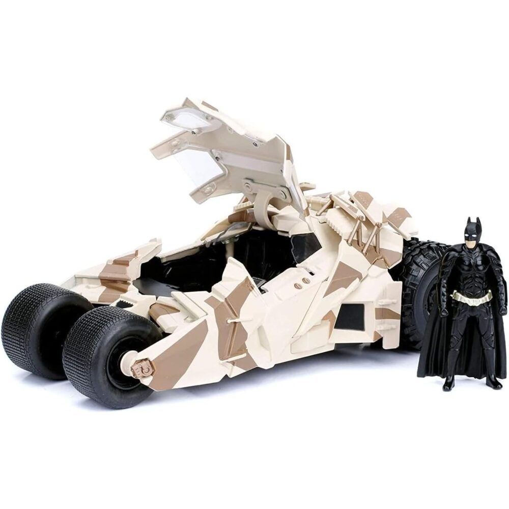 BATMAN & DARK KNIGHT BATMOBILE CAMOUFLAGE VER. 2008 SET 1/24