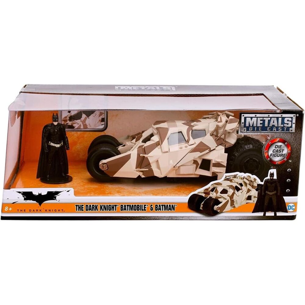 BATMAN & DARK KNIGHT BATMOBILE CAMOUFLAGE VER. 2008 SET 1/24