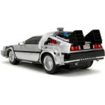 DELOREAN TIME MACHINE BACK TO THE FUTURE RADIOCONTROL 1/16