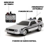 DELOREAN TIME MACHINE BACK TO THE FUTURE RADIOCONTROL 1/16