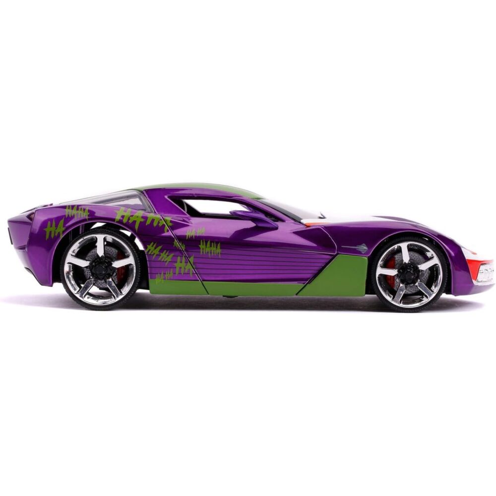 JOKER & 2009 CHEVY CORVETTE STINGRAY SET 1/24