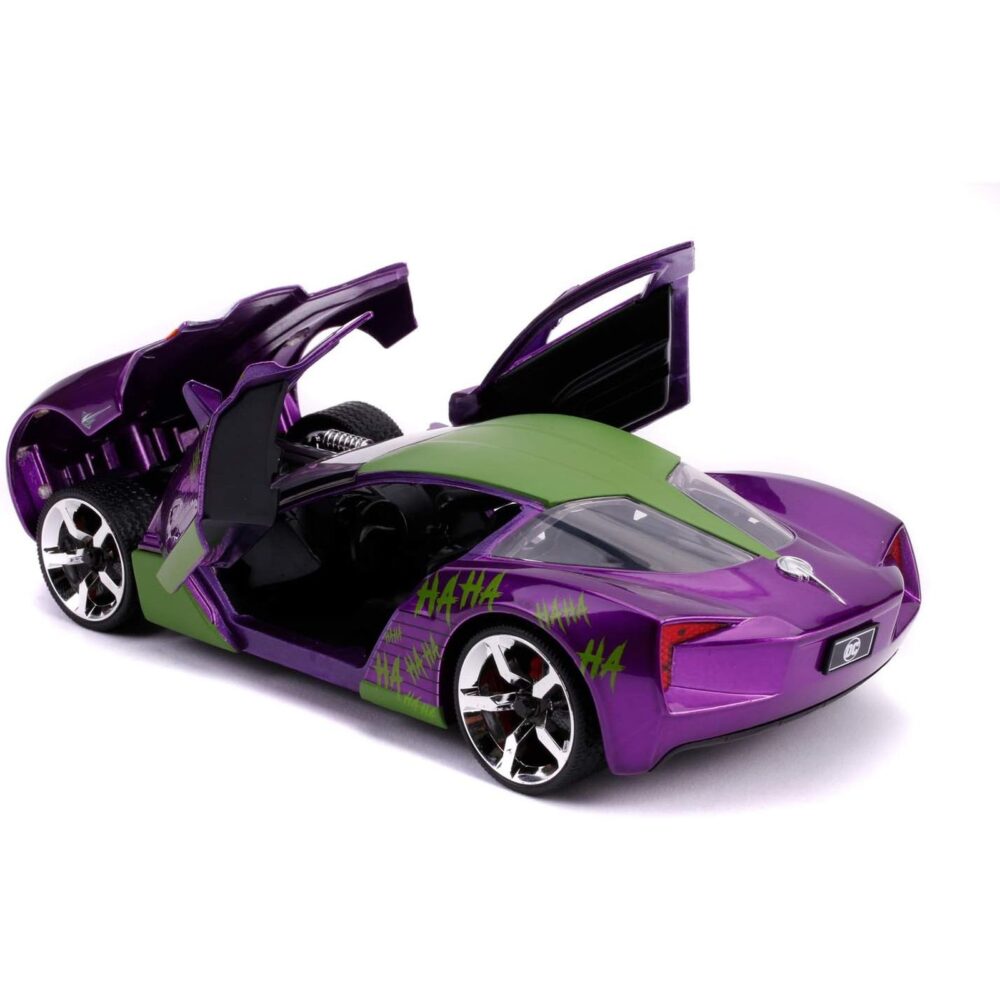 JOKER & 2009 CHEVY CORVETTE STINGRAY SET 1/24