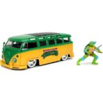 LEONARDO & 1962 VOLKSWAGEN BUS SET 1/24 SCALE TMNT