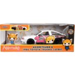 RETSUKO & 1986 TOYOTA TRUENO SET 1/24 SCALE AGGRETSUKO