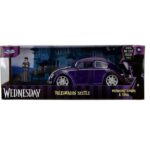 WEDNESDAY ADAMS & THING & 1972 VOLKSWAGEN BEATLE SET 1/24