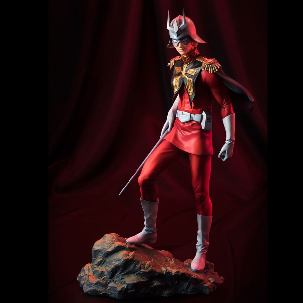 Estatua de 16 cm del personaje CHAR AZNABLE MOBILE SUIT GUNDAM GGG de la marca MEGAHOUSE