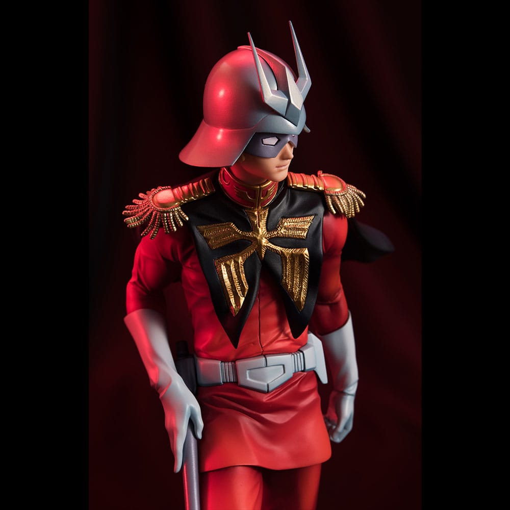 Estatua de 16 cm del personaje CHAR AZNABLE MOBILE SUIT GUNDAM GGG de la marca MEGAHOUSE