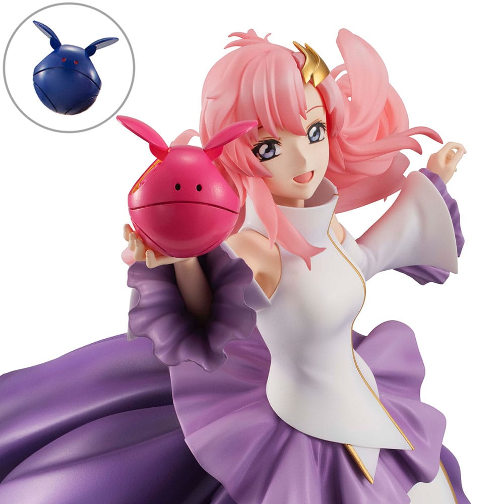 Estatua de 16 cm del personaje LACUS CLYNE 20TH ANNIVERSARY MOBILE SUIT GUNDAM SEED G.E.M. de MEGAHOUSE