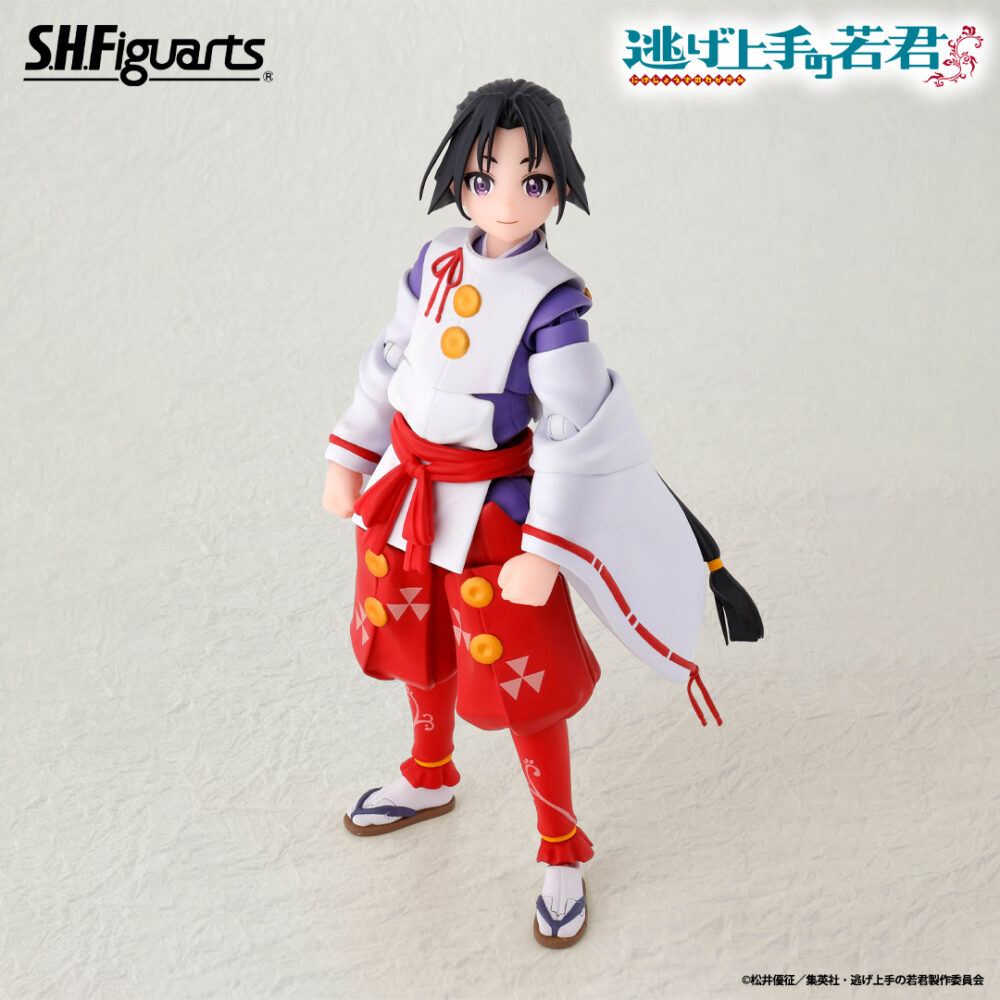 Figura de acción articulada de 14 cm del personaje TOKIYUKI HOJO THE ELUSIVE SAMURAI SH FIGUARTS de TAMASHII NATIONS