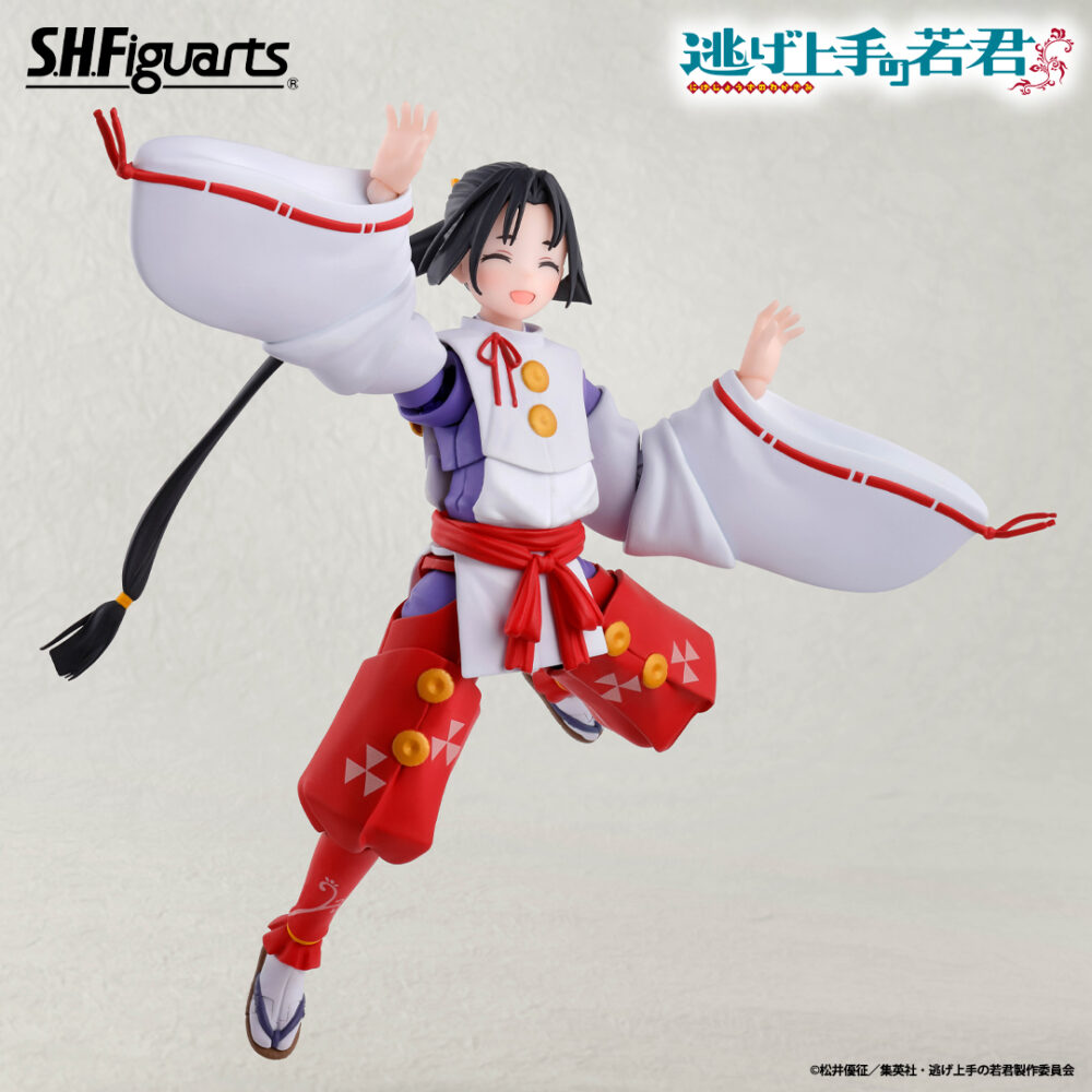 Figura de acción articulada de 14 cm del personaje TOKIYUKI HOJO THE ELUSIVE SAMURAI SH FIGUARTS de TAMASHII NATIONS