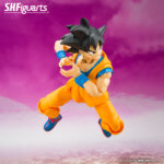 Figura de acción articulada de 15 cm del personaje SON GOKU DRAGON BALL DAIMA SH FIGUARTSde TAMASHII NATIONS