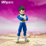 Figura de acción articulada de 15 cm del personaje VEGETA DRAGON BALL DAIMA SH FIGUARTSde TAMASHII NATIONS