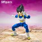 Figura de acción articulada de 15 cm del personaje VEGETA DRAGON BALL DAIMA SH FIGUARTSde TAMASHII NATIONS