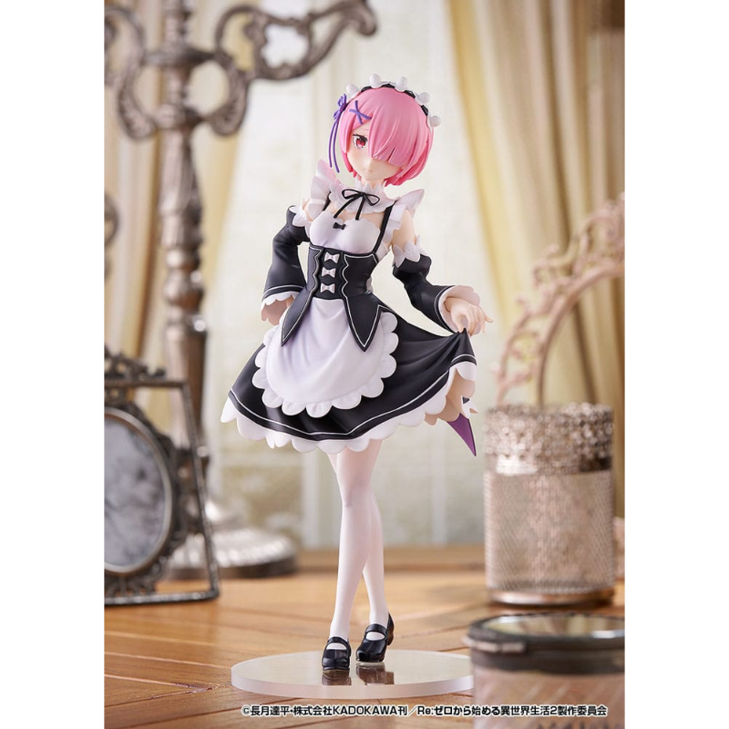 Pop Up de 20 cm del personaje RAM POP UP PARADE L de GOOD SMILE COMPANY