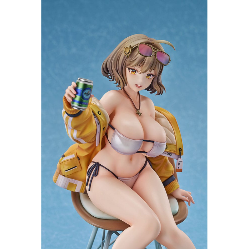 Estatua de PVC del personaje ANIS SPARKLING SUMMER GODDESS OF VICTORY NIKKE 1/7 de GOODSMILE