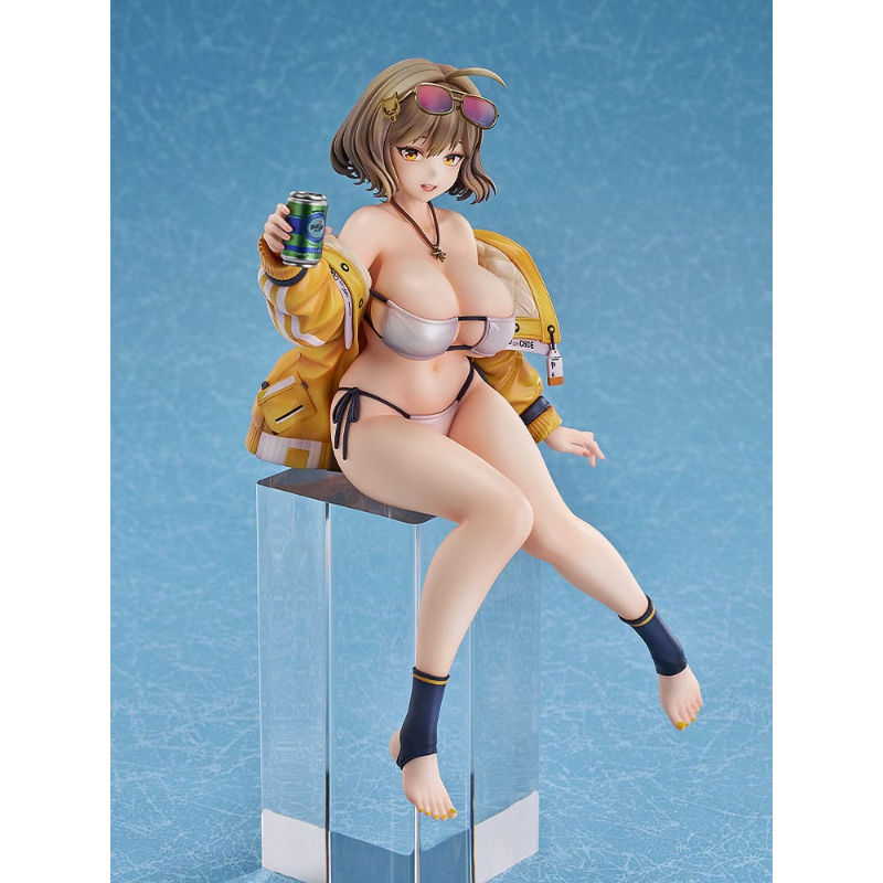 Estatua de PVC del personaje ANIS SPARKLING SUMMER GODDESS OF VICTORY NIKKE 1/7 de GOODSMILE