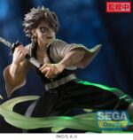 SANEMI SHINAZUGAWA HASHIRA TRAINING XROSS LINK ANIME ESTATUA. Estatua PVC de 12 cm de la serie Kimetsu no Yaiba.