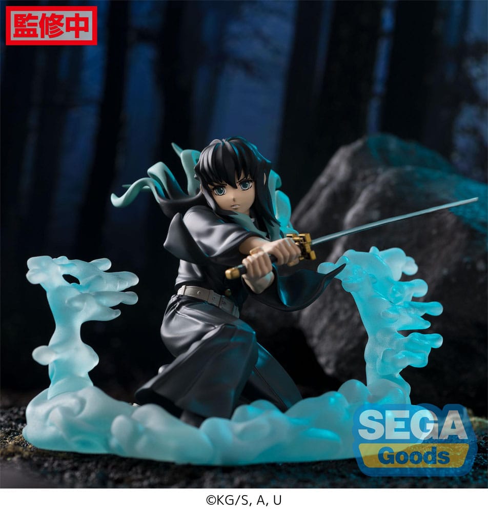 MUICHIRO TOKITO HASHIRA TRAINING XROSS LINK ANIME ESTATUA 11CM DE DEMON SLAYER KIMETSU NO YAIBA