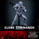 Figuras de acción articulada de 30 cm del personaje CLONE COMMANDO STAR WARS HOT TOYS 1/6 de HOT TOYS