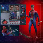 Figura de acción articulada de 30 cm del personaje THE AMAZING SPIDER-MAN DELUXE MASTERPIECE 16 HOT TOYS de Sideshow