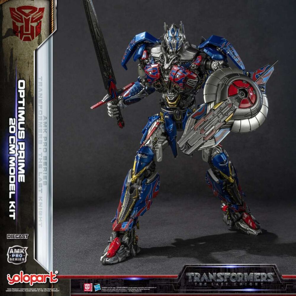 Maqueta articulada de 20 cm del personaje OPTIMUS PRIME (OVERSEA VERSION) AMK PRO SERIES TRANSFORMERS THE LAST KNIGHT de la marca YOLOPACK