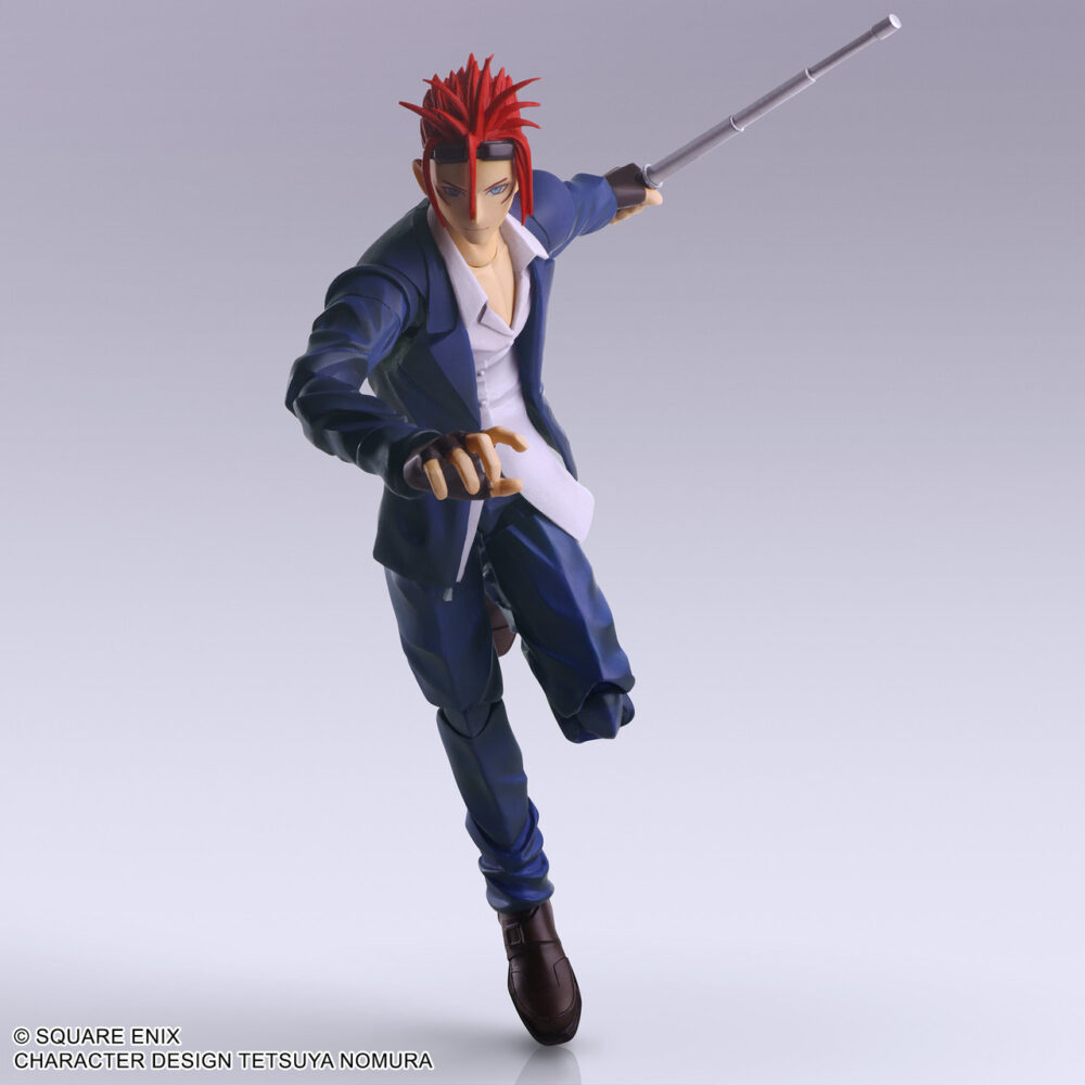 Figura de acción articulada de 16 cm del personajeRENO FINAL FANTASY VII BRING ARTS de SQUARE ENIX