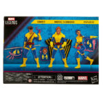 Pack de 3 figuras de acción articuladas de 16 cm de los personajes GAMBITO, MARVEL´S BANSHEE Y PSYLOCKE MARVEL LEGENDS PACK de HASBRO