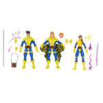 Pack de 3 figuras de acción articuladas de 16 cm de los personajes GAMBITO, MARVEL´S BANSHEE Y PSYLOCKE MARVEL LEGENDS PACK de HASBRO