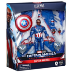 Figura de acción articulada de 16 cm del personaje CAPITAN AMERICA (CAPTAIN AMERICA BRAVE NEW WORLD) MARVEL LEGENDS SERIES de HASBRO