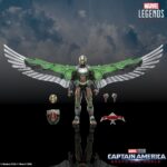 Figura de acción articulada de 16 cm del personaje MARVEL´S FALCON (CAPTAIN AMERICA) MARVEL LEGENDS SERIES de HASBRO