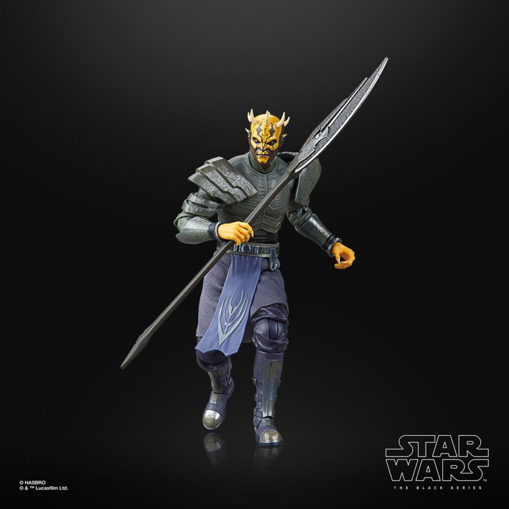 Figura de acción articulada de 16 cm del personaje SAVAGE OPRESS BLACK SERIES STAR WARS THE CLONE WARS de HASBRO