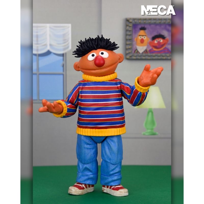 Figura de acción de 15 cm del personaje ULTIMATE EPI SESAME STREET de NECA