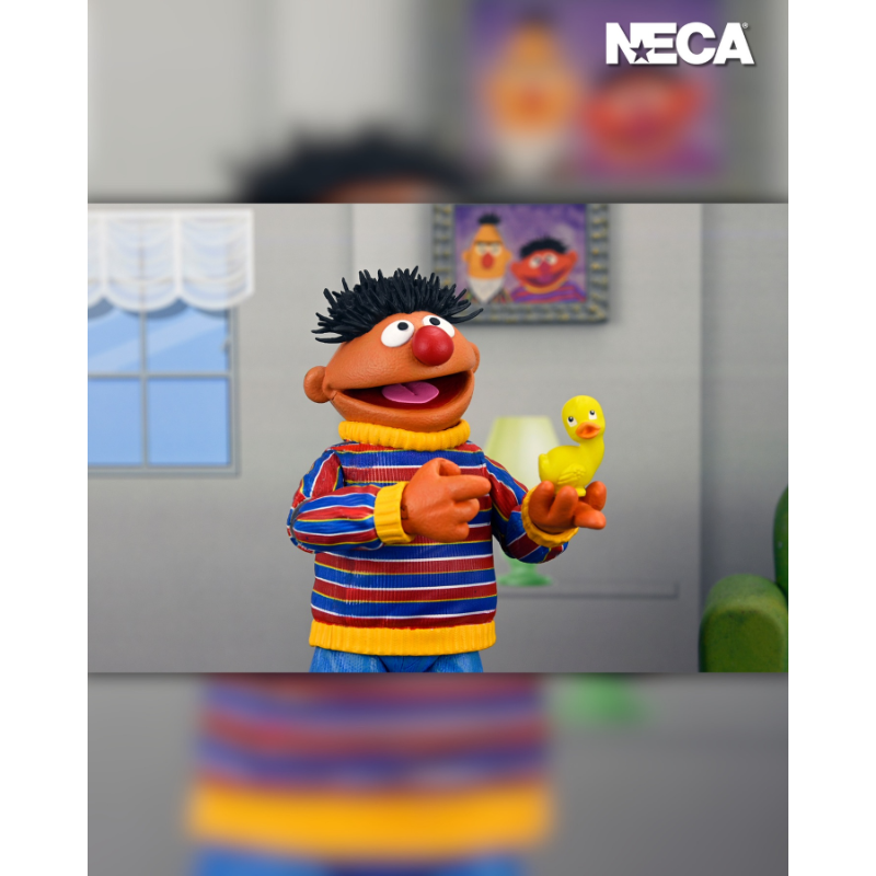 Figura de acción de 15 cm del personaje ULTIMATE EPI SESAME STREET de NECA