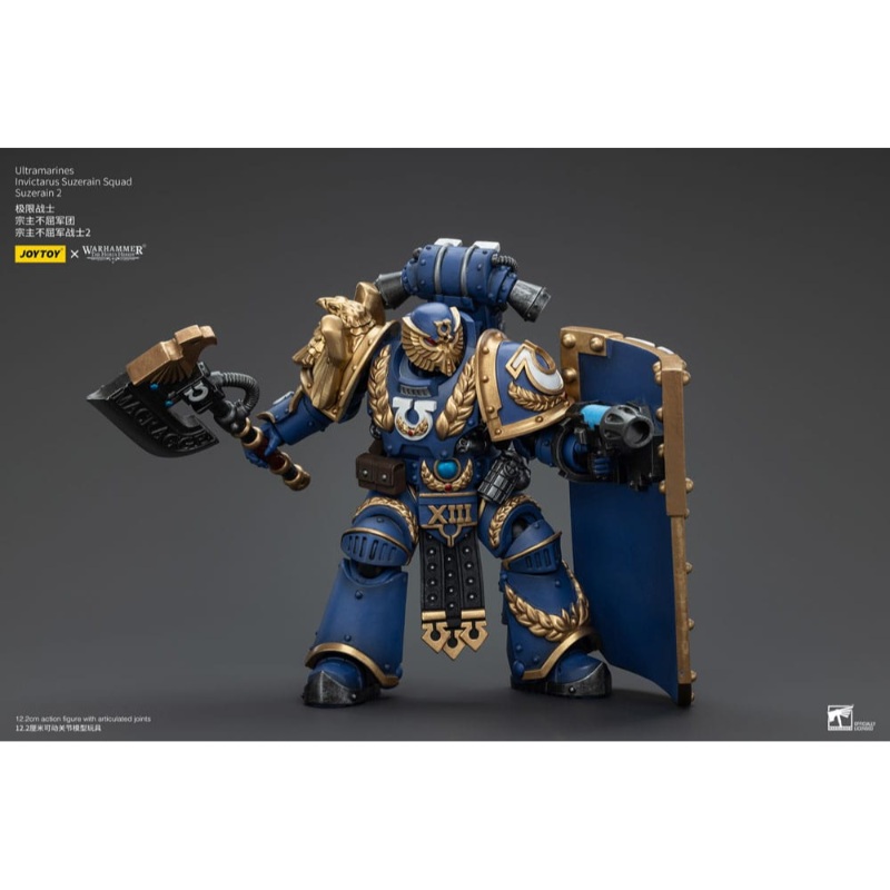 Figura de acción articulada de 15 cm del personaje WARHAMMER INVICTARUS SUZERAIN SQUAD SUZERAIN 2 THE HORUS HERESY ULTRAMARINES 1/18ULTRAMARINES 1/18 de JOY TOY