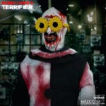 Figura de acción articulada de 16 cm del personaje ART THE CLOWN TERRIFIER ONE:12 COLLECTIVE MEZCO TOYS de MEZCO TOYS