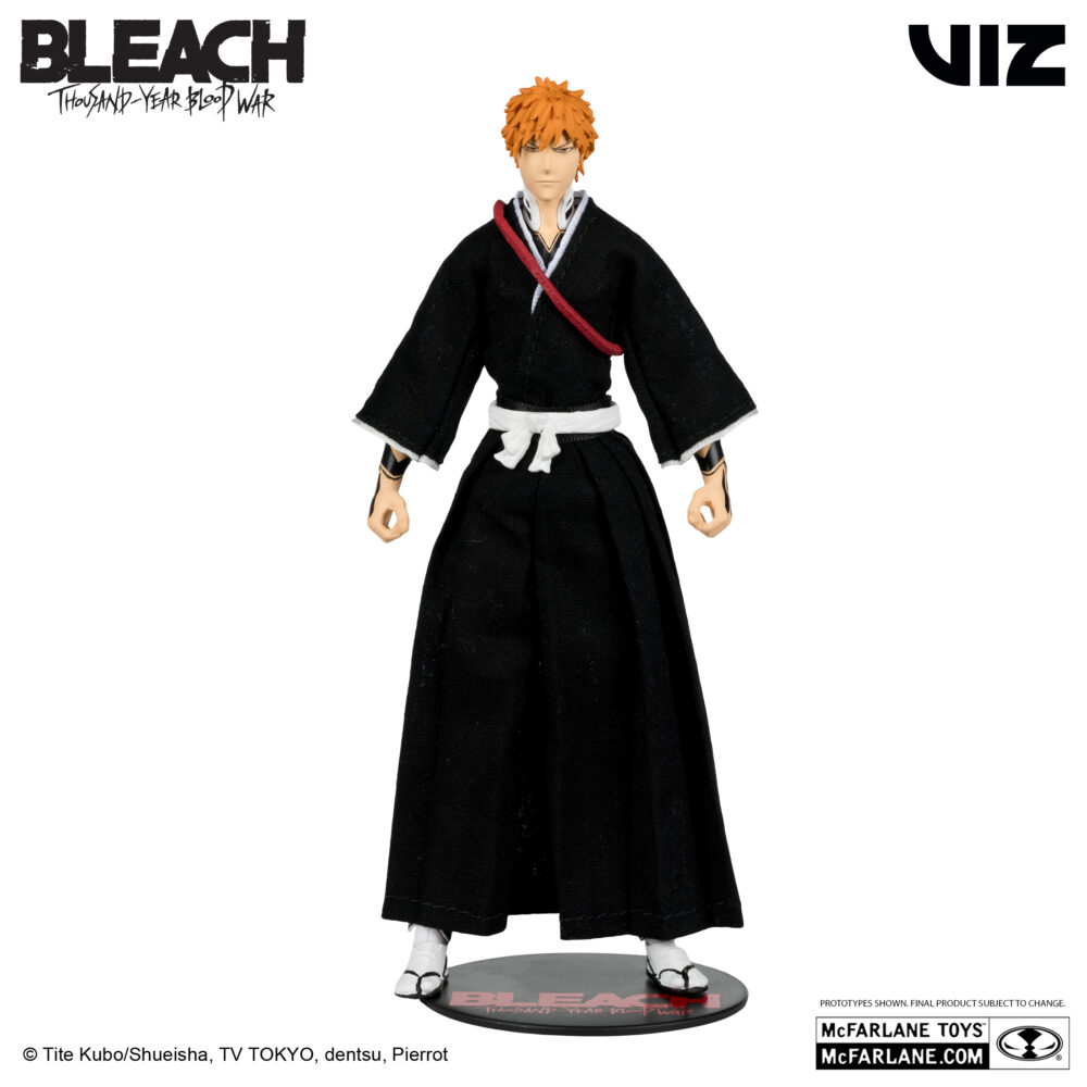 Figura de acción articulada de 16 cm del personaje BLEACH ICHIGO KUROSAKI (THOUSAND-YEAR BLOOD WAR) de MCFARLANE TOYS