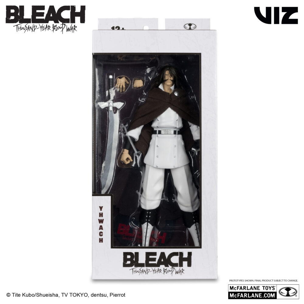 Figura de acción articulada de 16 cm del personaje BLEACH YHWACH (THOUSAND-YEAR BLOOD WAR) de MCFARALNE TOYS