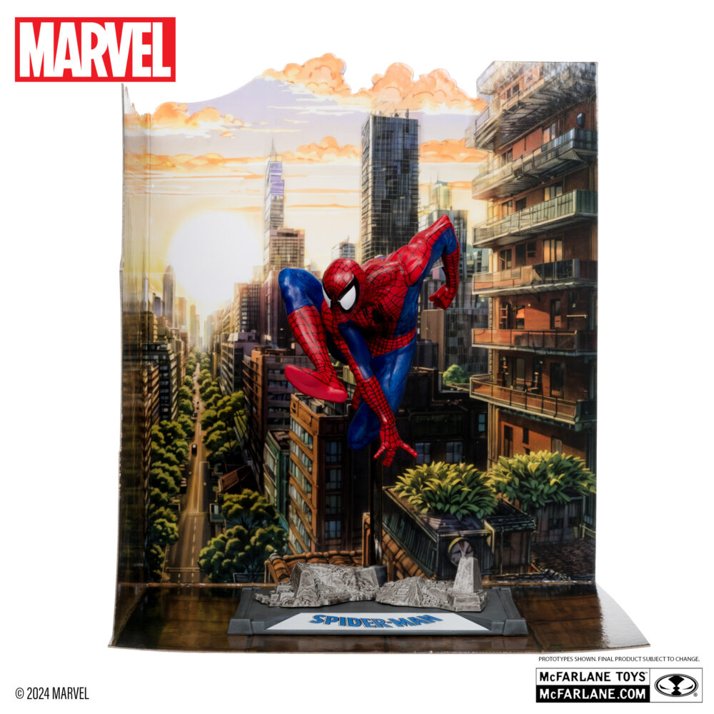 Estatua de PVC de MArvel del personaje ESTATUA SPIDER-MAN 1/10 (SPIDER-MAN Nº 6) de MCFARLANE TOYS