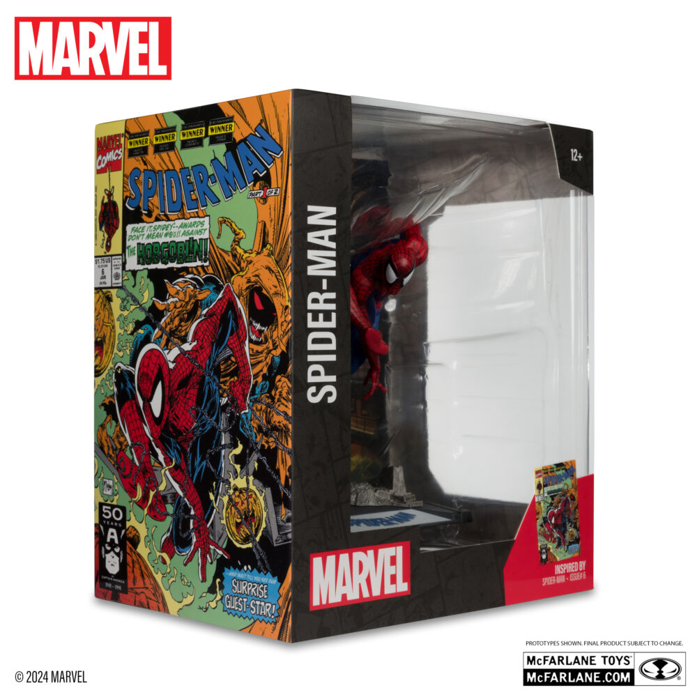 Estatua de PVC de MArvel del personaje ESTATUA SPIDER-MAN 1/10 (SPIDER-MAN Nº 6) de MCFARLANE TOYS