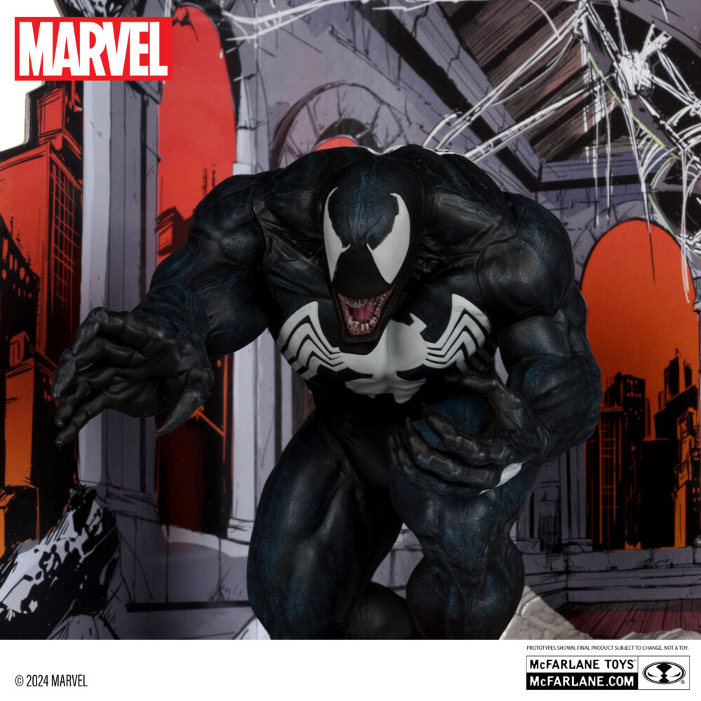 Estatua de PVC escala 1/10 del personaje ESTATUA VENOM 1/10 (THE AMAZING SPIDER-MAN Nº 316) de la marca MCFARALNE TOYS