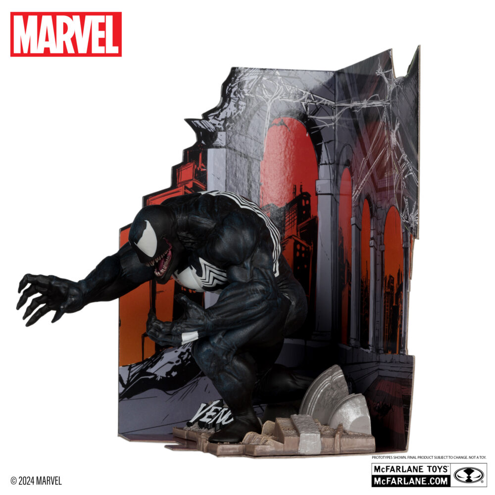 Estatua de PVC escala 1/10 del personaje ESTATUA VENOM 1/10 (THE AMAZING SPIDER-MAN Nº 316) de la marca MCFARALNE TOYS